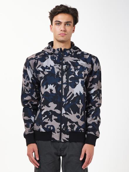 HOODED BONDED MID LENGTH JACKET